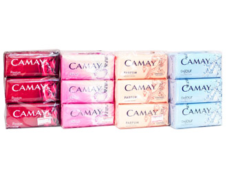 Sunrise- Camay Soap Black 90 gr & 125 gr