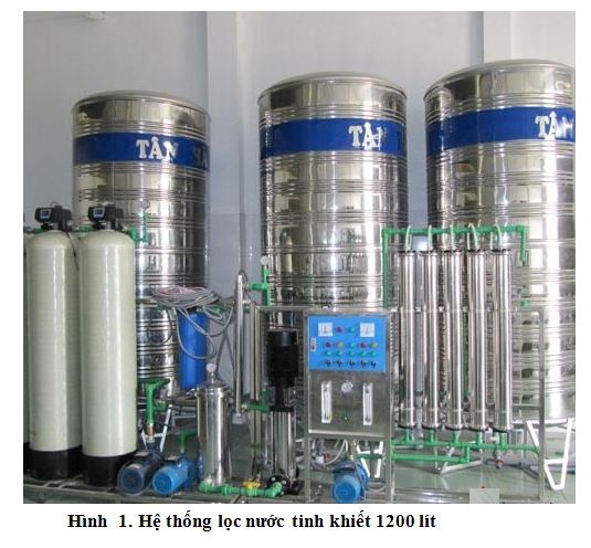 Công trình hệ thống lọc nước tinh khiết