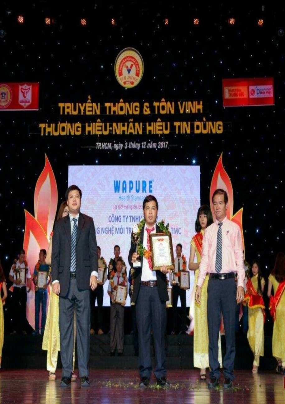Giải thưởng “TOP 100 THƯƠNG HIỆU, NHÃN HIỆU TIN DÙNG 2017”