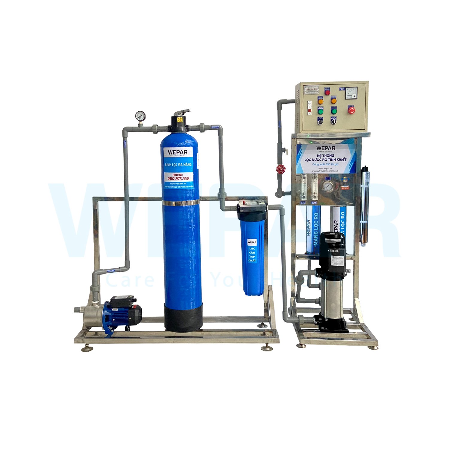 Hệ thống RO công nghiệp tinh khiết 700 L/H