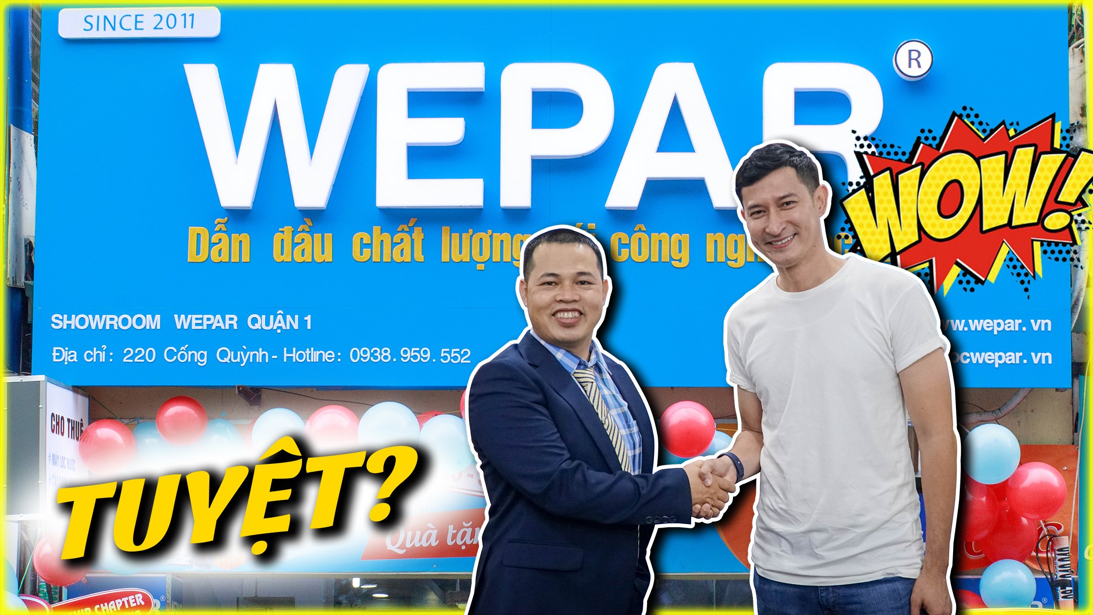 WEPAR Khai trương Showroom hệ thống lọc nước công nghiệp Tp. HCM tại Quận 1