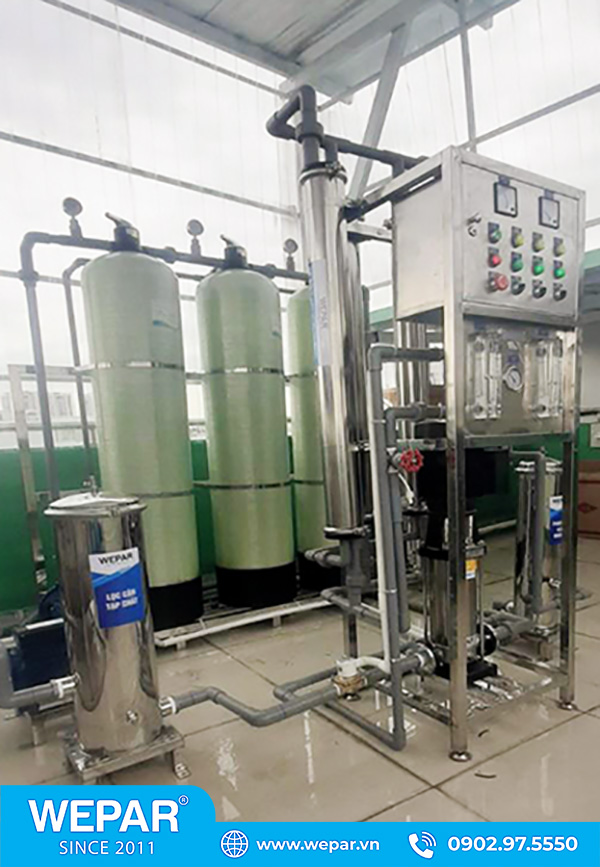 Hệ thống lọc nước RO công nghiệp Model W500LPH WEPAR