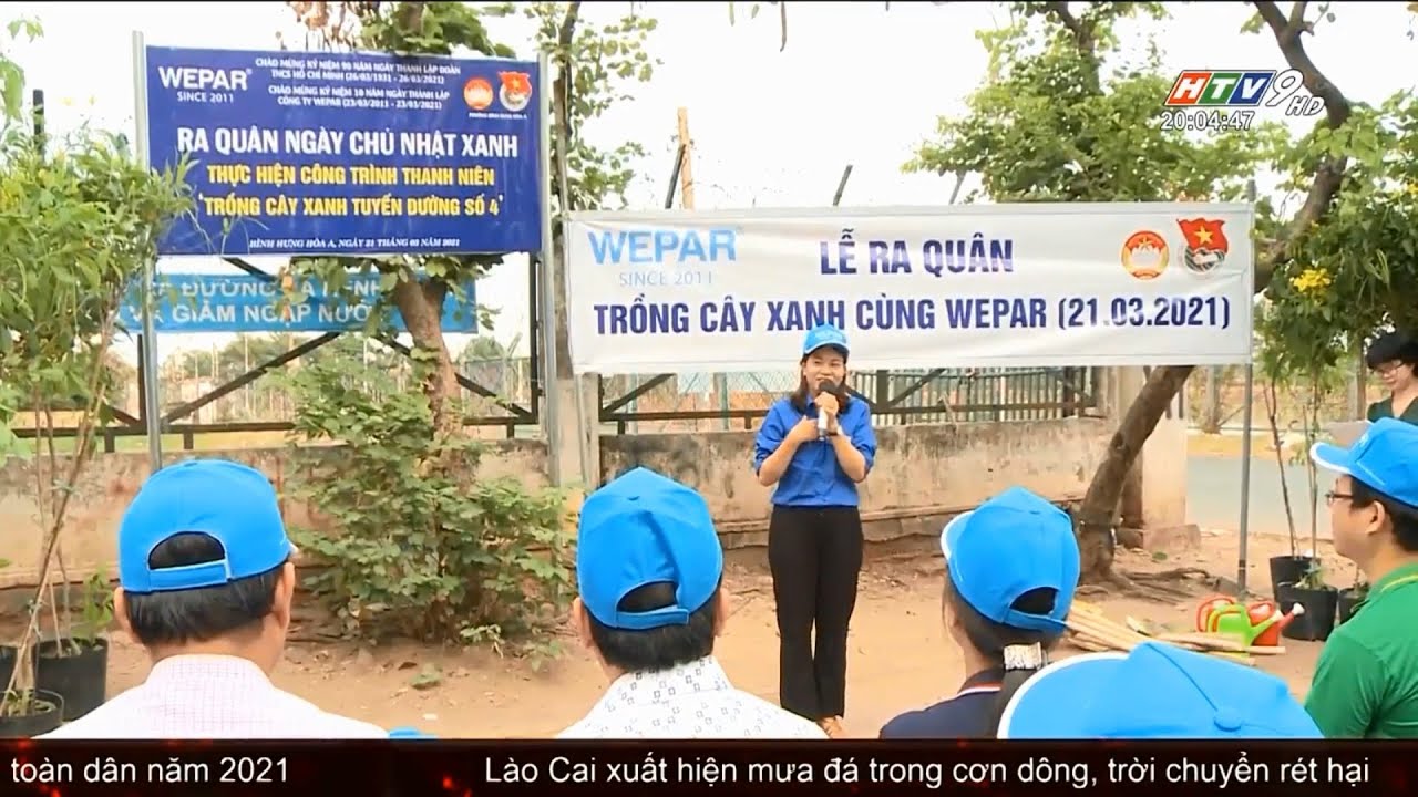 Lễ ra quân trồng cây cùng Wepar ngày “Chủ Nhật Xanh” ngày 21.03.2021
