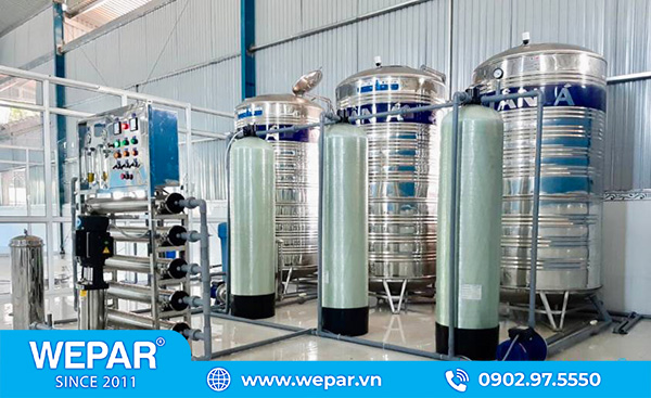 Hệ thống lọc nước đóng bình chai
