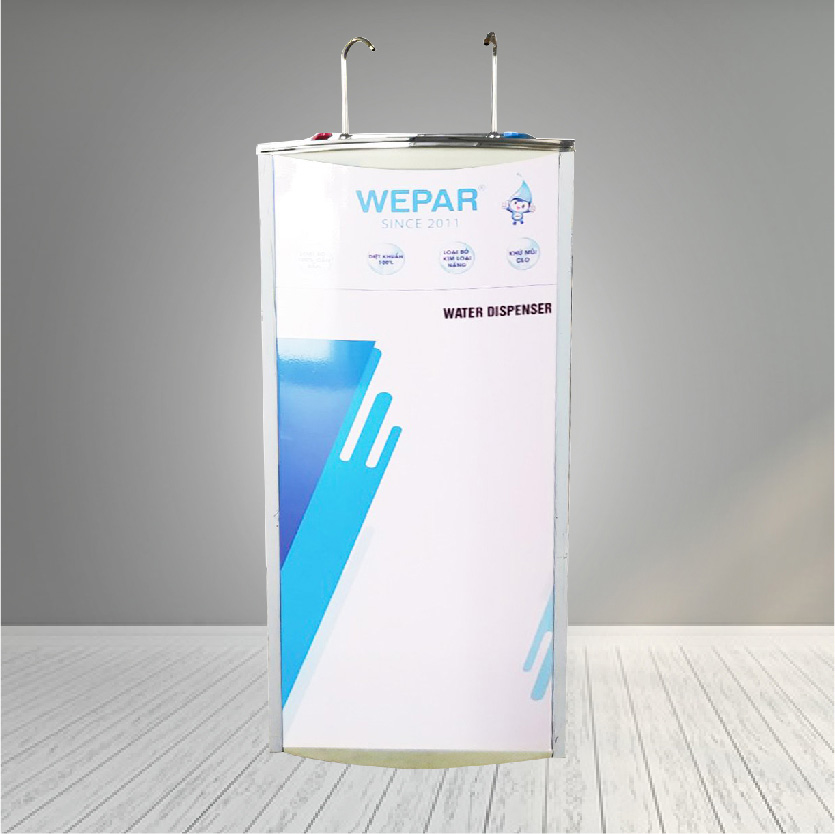 Máy làm nước 2 vòi nóng lạnh tích hợp lọc Nano UF 4 cấp. Máy làm nước 2 vòi nóng lạnh tích hợp lọc Nano UF 4 cấp.