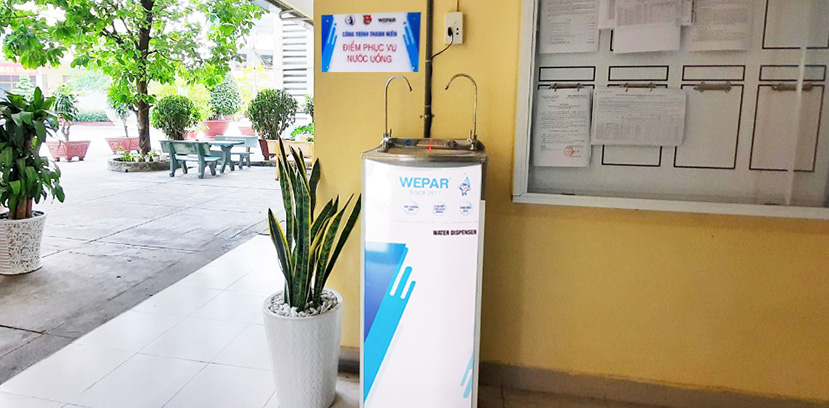 Máy lọc nước 2 vòi lạnh công nghiệp 