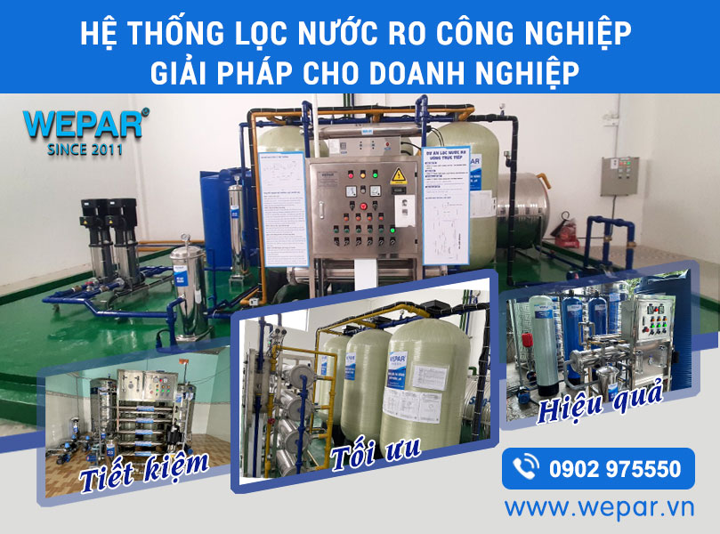 Hệ Thống Lọc Nước RO Công Nghiệp Cho Doanh Nghiệp