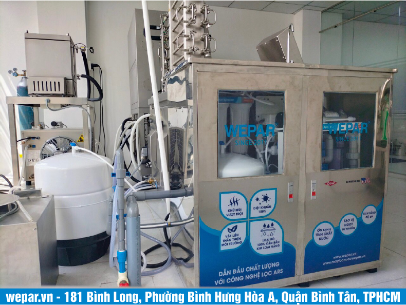Hệ lọc RO cho phòng thí nghiệm Wepar