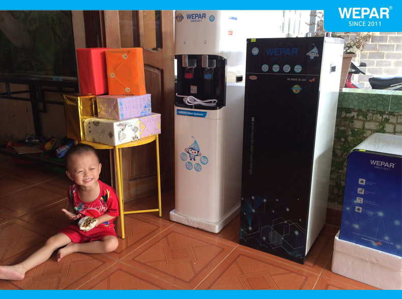 Đại lý Võ Hoàng chuyên cung cấp các máy lọc nước gia đình Wepar.