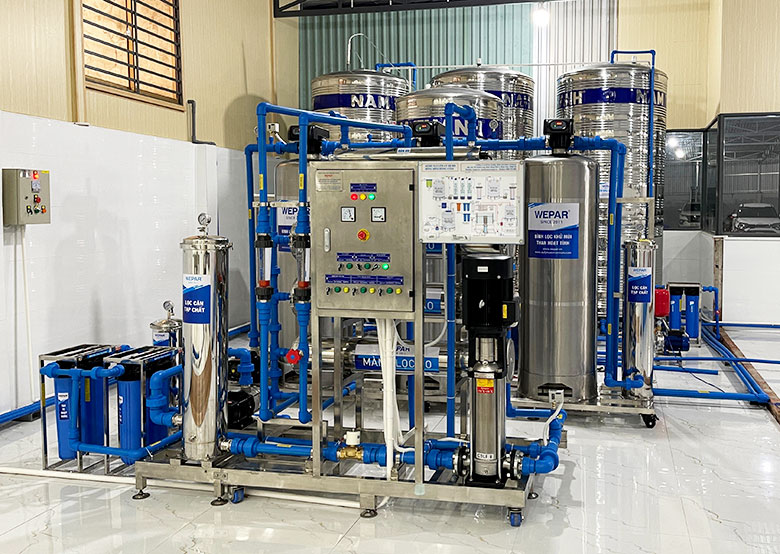 Hệ thống lọc nước RO công suất 5000lit/giờ