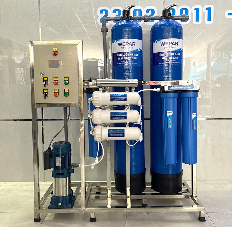 Máy lọc nước RO cho trường học công suất 200 lít/giờ Máy lọc nước RO cho trường học công suất 200 lít/giờ