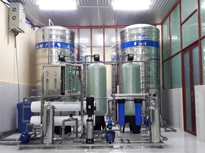 Báo giá hệ thống màng lọc UF công nghiệp, dây chuyền công suất lớn