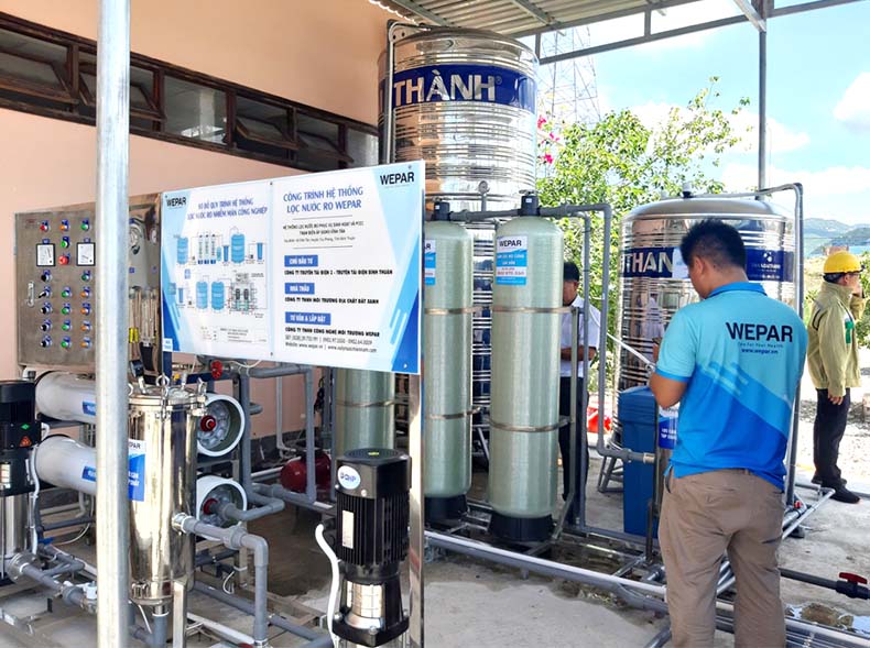 Giải pháp xử lý độ mặn của nước nhanh chóng, hiệu quả.