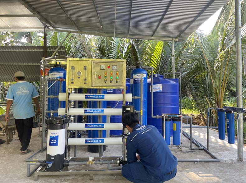Cách khử mặn trong nước để sinh hoạt phổ biến nhất hiện nay
